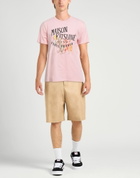Maison Kitsuné Mens T-shirt in Pink