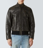 The Row Edrice leather jacket