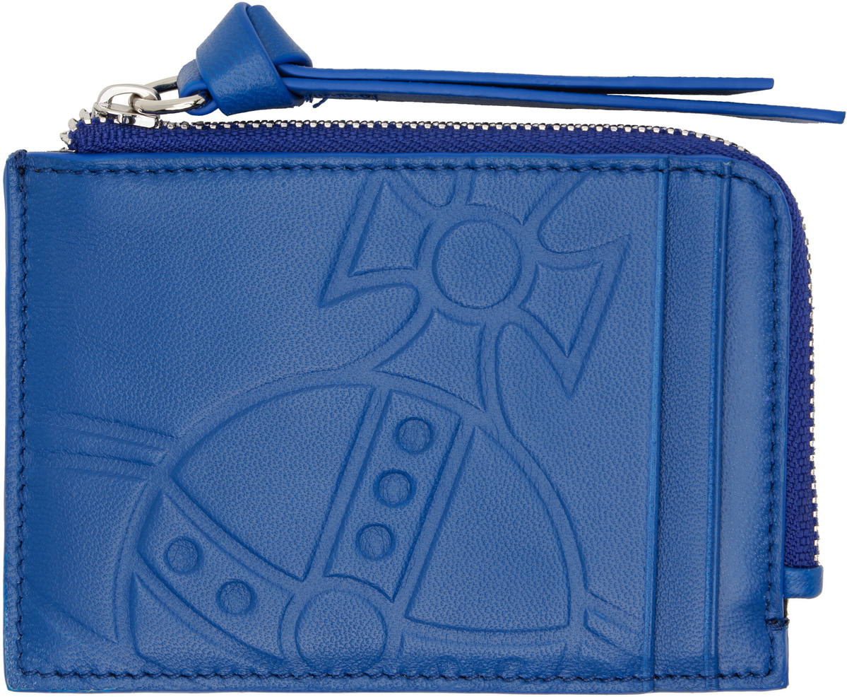 Vivienne Westwood Black Tangled Orb Jacquard Luke Pouch Vivienne