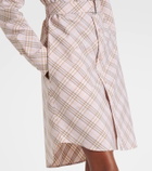 Burberry Burberry Check cotton shirt dress