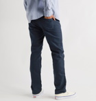 Save Khaki United - Standard Slim-Fit Cotton-Canvas Trousers - Blue