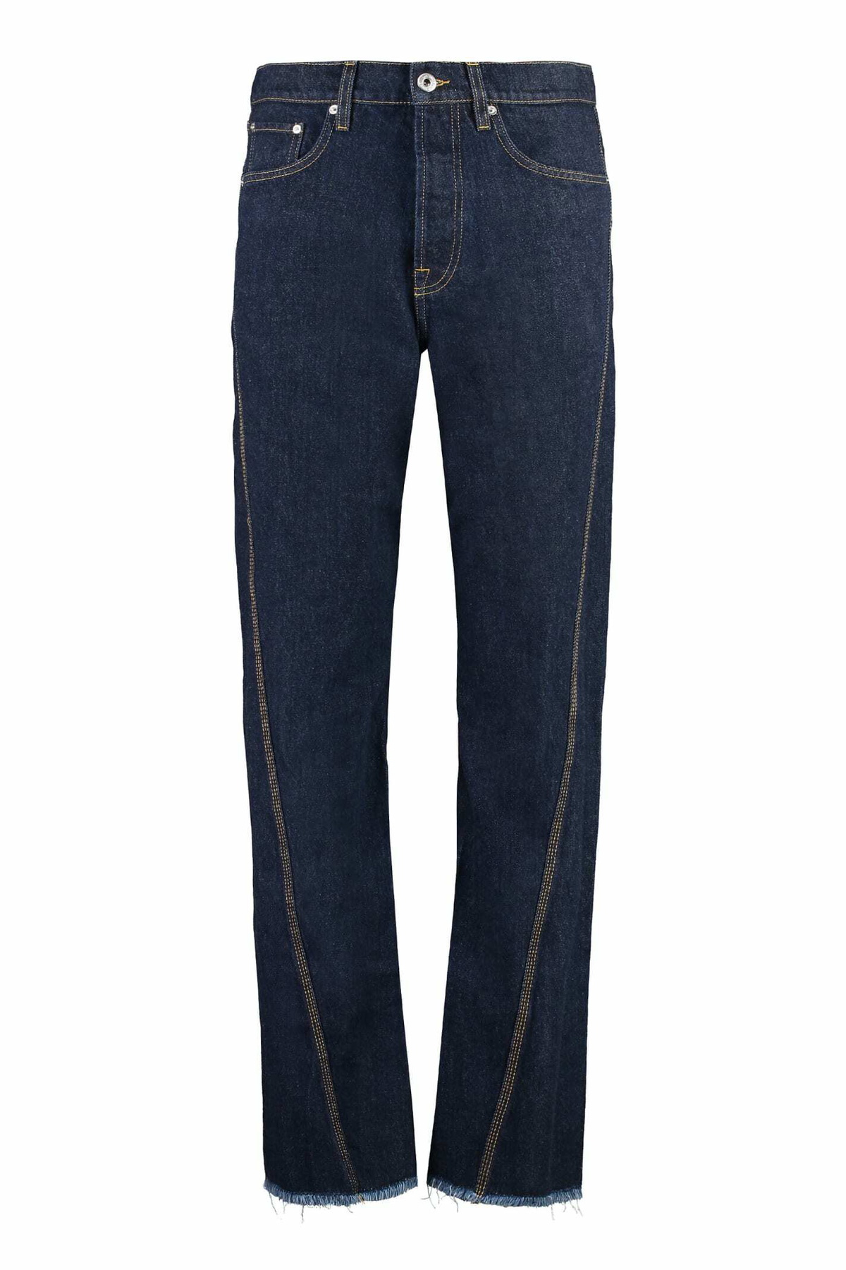 Lanvin Blue Twisted Jeans Lanvin