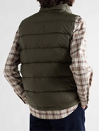 Aspesi - Quilted Nylon-Ripstop Down Gilet - Green