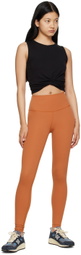 Splits59 Orange Sprint Rigor Leggings