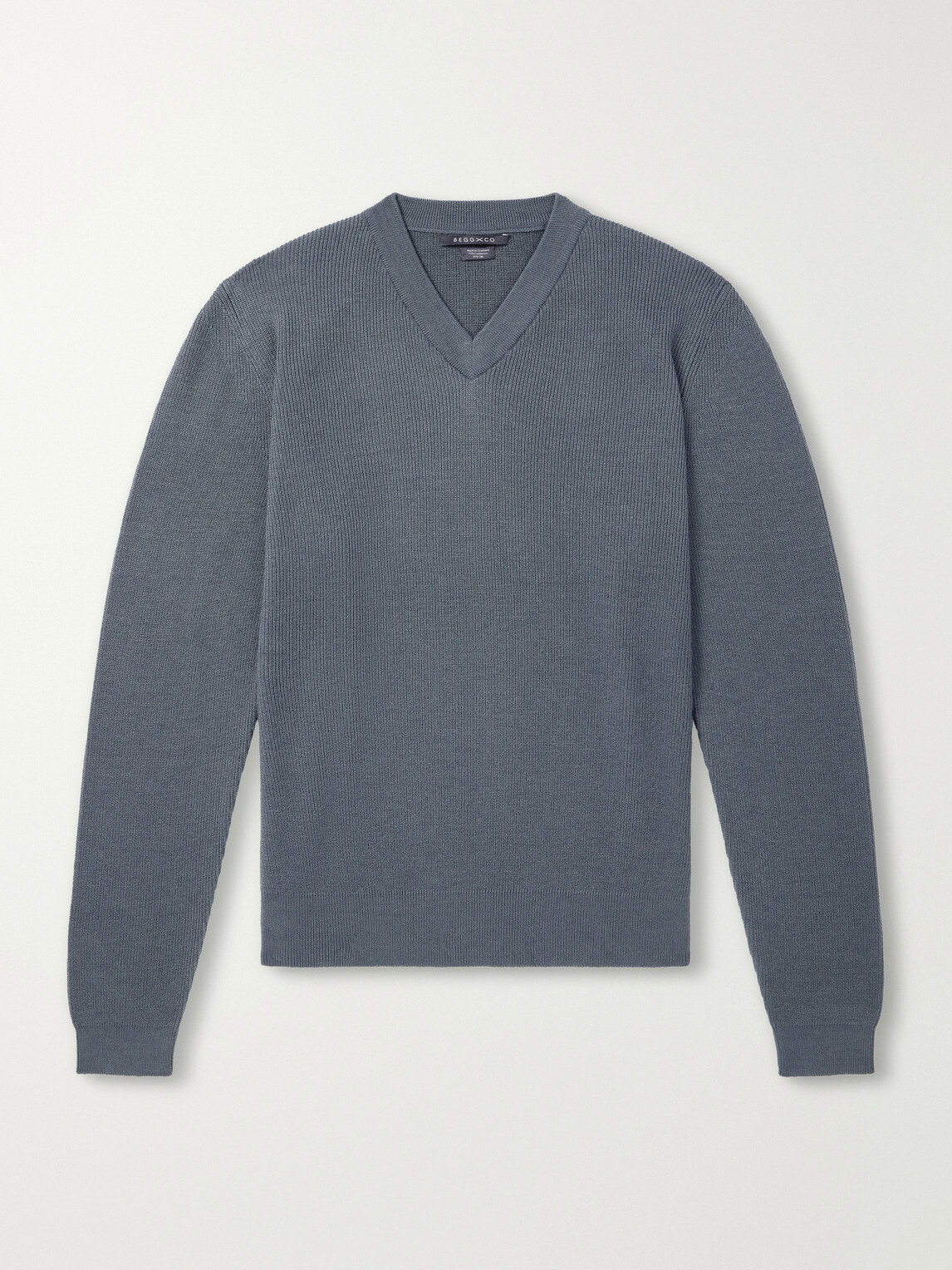 Begg & Co - Adrien Cashmere Sweater - Gray