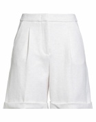 Peserico Womens Shorts & Bermuda Shorts Ivory