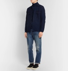 Blue Blue Japan - Knitted Rollneck Sweater - Navy