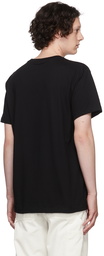 Dime Black Cotton T-Shirt