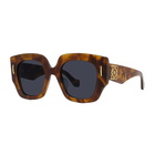 Loewe Lw40129u Anagram 53v Havana Sunglasses