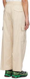 F/CE.® Beige Pigment-Dyed Cargo Pants