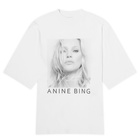 Anine Bing Women's AVI Kate Moss T-Shirt in White