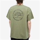 WTAPS Men's Indigredents EX46 T-Shirt in Green