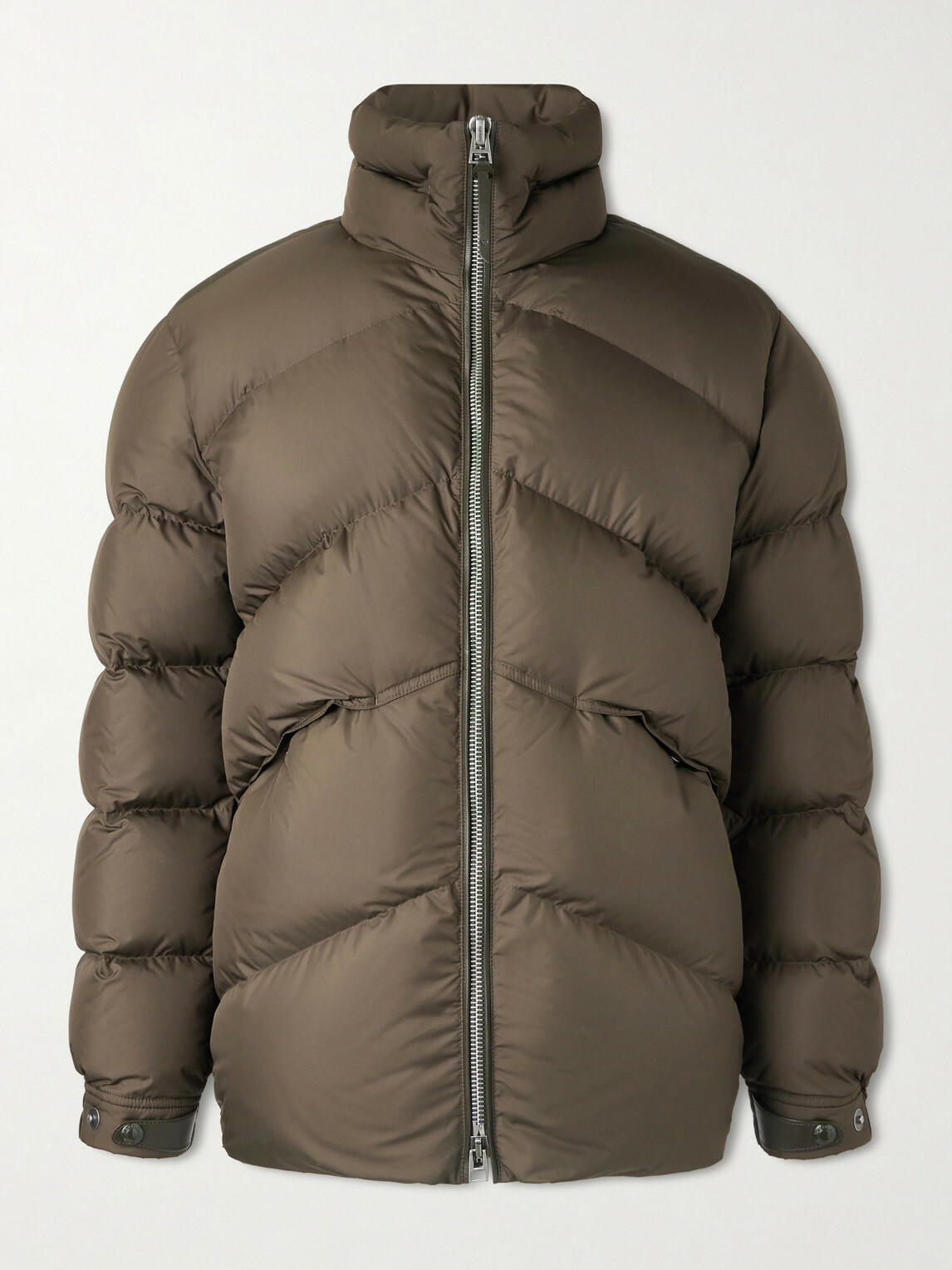 TOM FORD - Padded Quilted Shell Bomber Jacket - Green