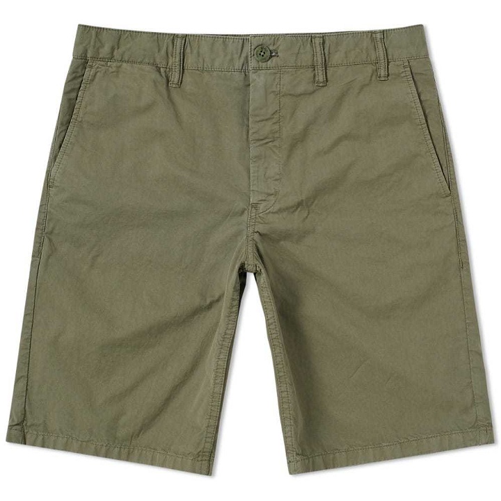 Photo: Norse Projects Aros Light Twill Short Green