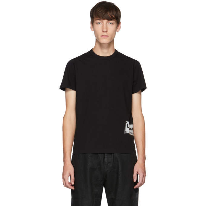 Photo: Rick Owens Black Logo T-Shirt