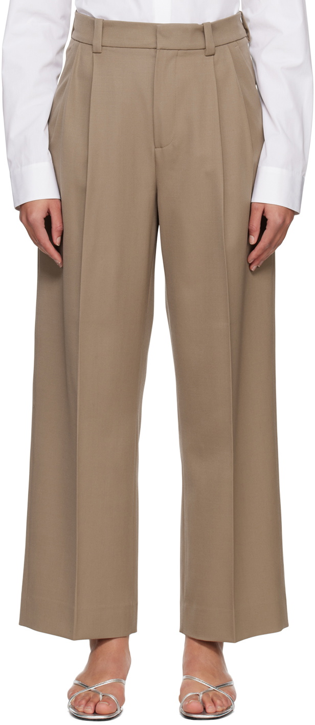 Teurn Studios SSENSE Exclusive Beige Trousers