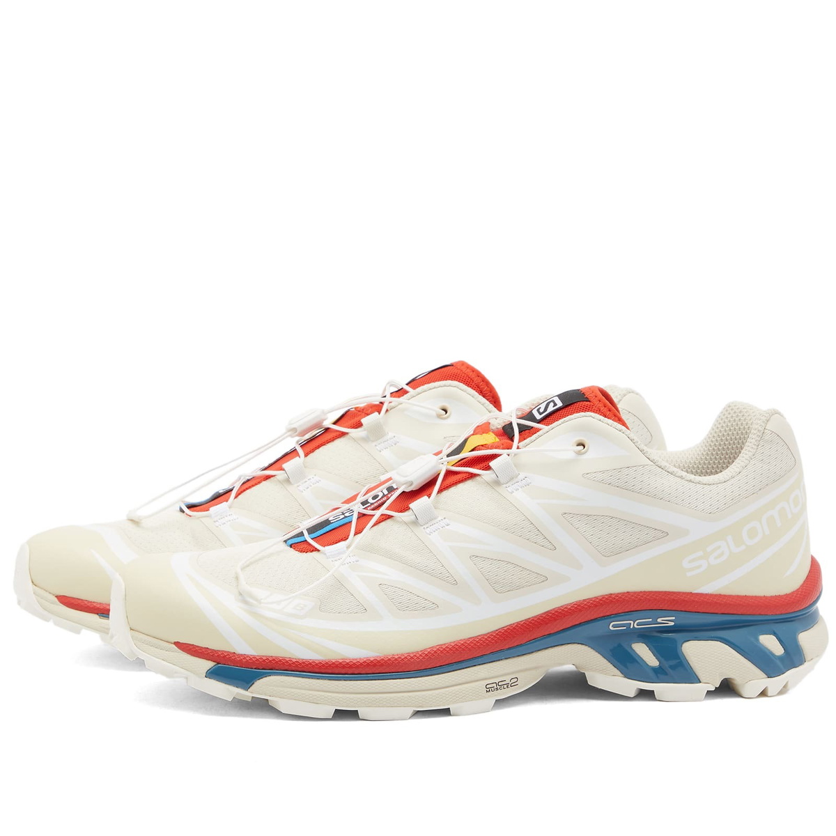 スニーカー Salomon FW23 \"RX SNUG\" SNEAKER (L47282600_ALMONDMILK) Salomon RX Snug Sneaker - White Almondmilk UK Unisex FW23