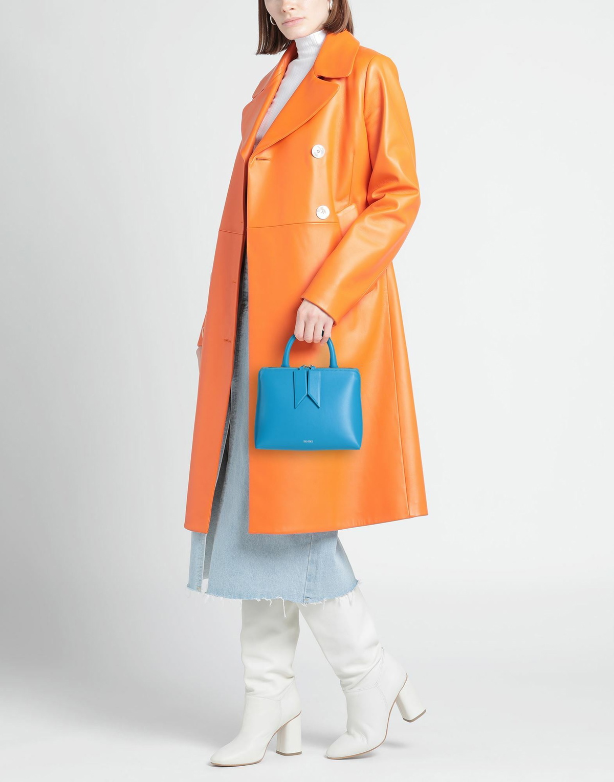 The Attico Womens Handbag Azure