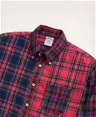 Brooks Brothers Men's Madison Relaxed-Fit Flannel Tartan Fun Shirt