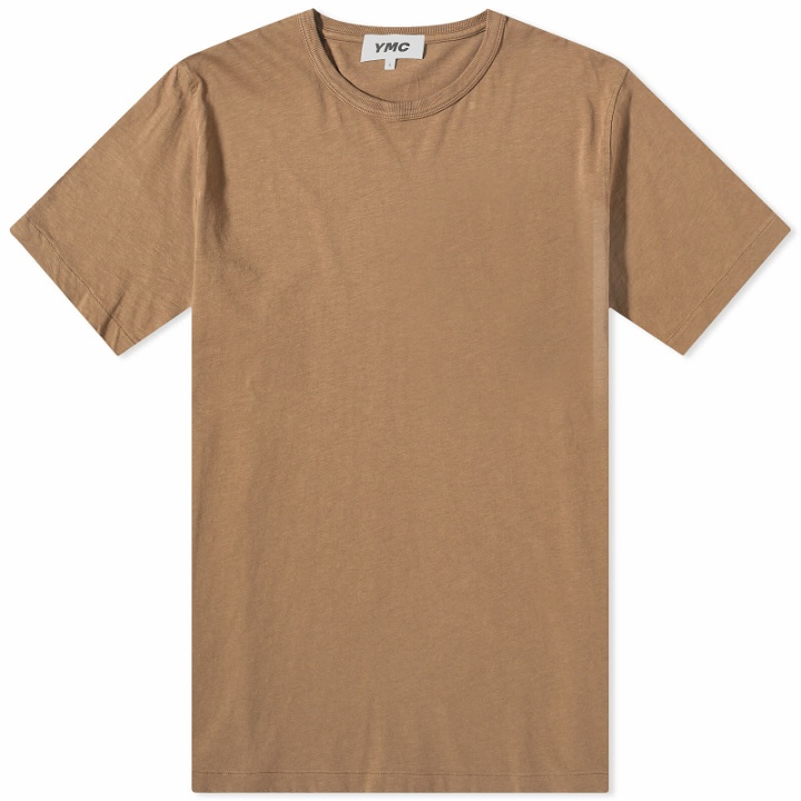 Photo: YMC Men's Triple T-Shirt in Brown
