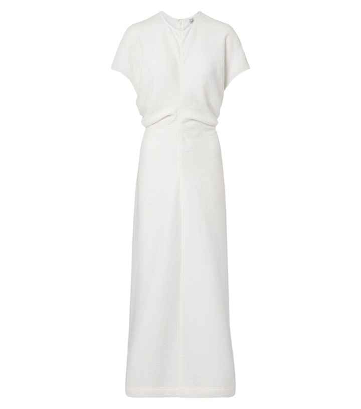 Photo: Toteme Draped maxi dress