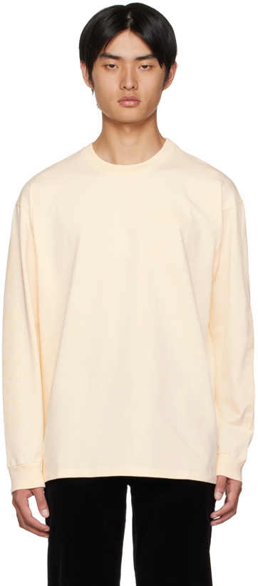 Photo: Maison Kitsuné Off-White Rue Richelieu Long Sleeve T-Shirt