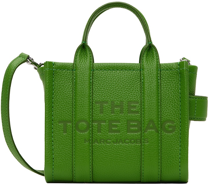 Photo: Marc Jacobs Green 'The Leather Crossbody' Tote