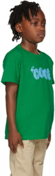 OOOF SSENSE Exclusive Kids Green & Blue Logo T-Shirt