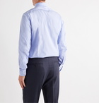 TOM FORD - Slim-Fit Cotton-Poplin Shirt - Blue