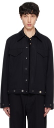 Nanushka Black Clark Jacket
