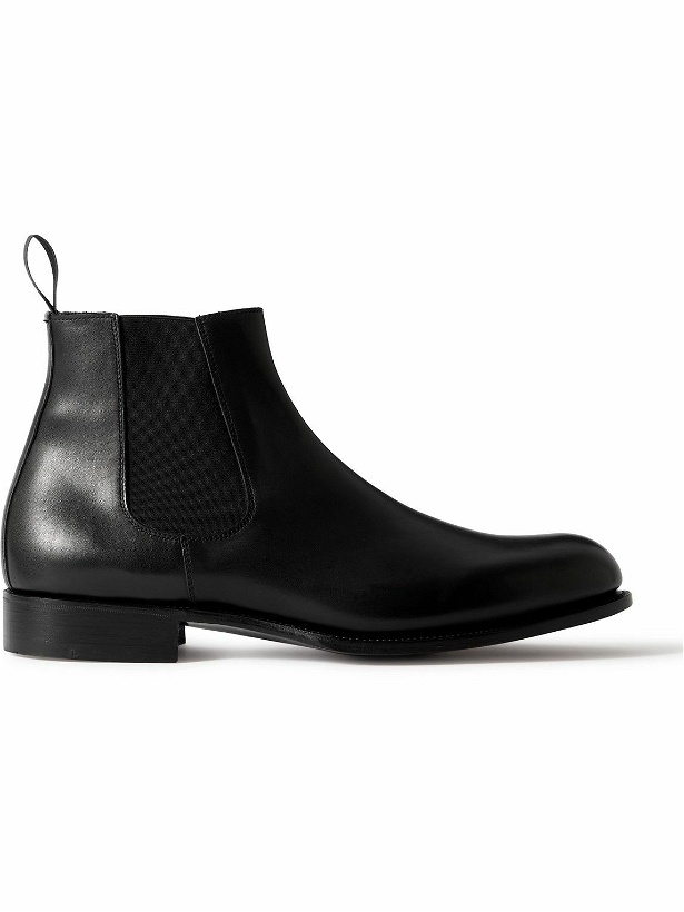 Photo: George Cleverley - Jason II Leather Chelsea Boots - Black