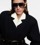 Chloé Salomé aviator sunglasses