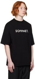 SOPHNET. Black Baggy T-Shirt