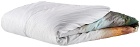 Serapis Gray 'In This Earthly Tent We Groan' Taygetos Bedding Set, Queen