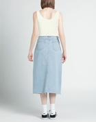 Andreādamo Womens Top Ivory