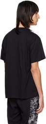 Versace Jeans Couture Black Paneled T-Shirt