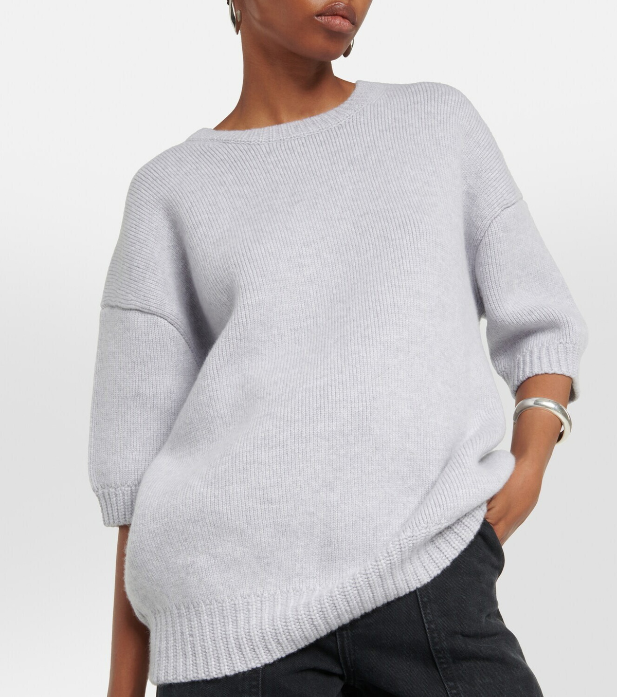 Khaite Nere cashmere-blend sweater