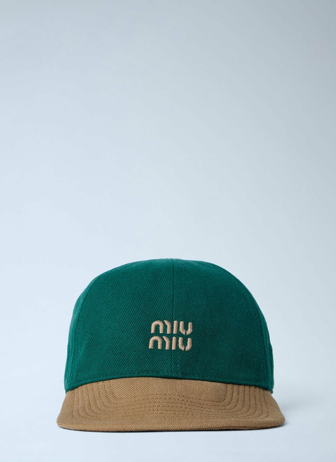 Miu Miu Logo Motif Baseball Cap