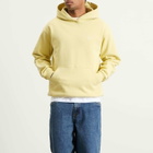 Dime Men's Cursive Small Logo Hoodie in Cloud Cream