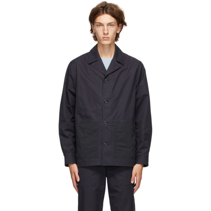 Photo: Norse Projects Navy Mads 60/40 Jacket