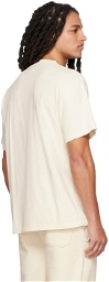 BENTGABLENITS Off-White Appliqué T-Shirt
