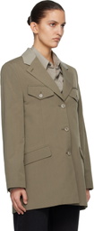 OUR LEGACY Khaki Cruise Blazer