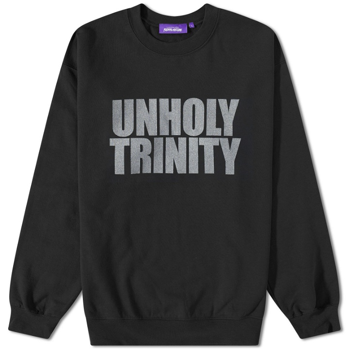 Photo: Fucking Awesome Men's Unholy Trinity Crew Sweat in Black