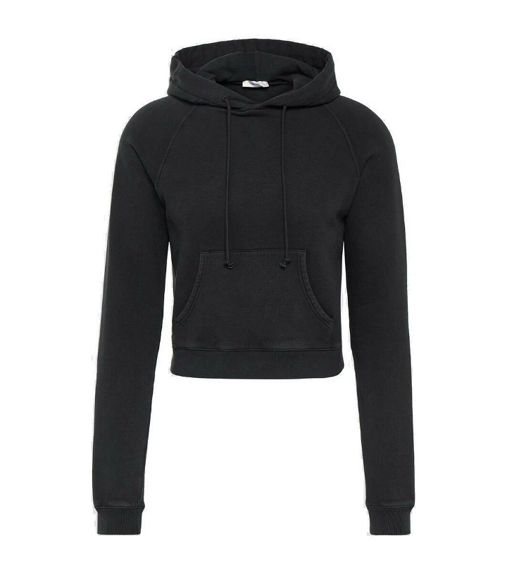 Photo: The Row Frances cotton-blend jersey hoodie
