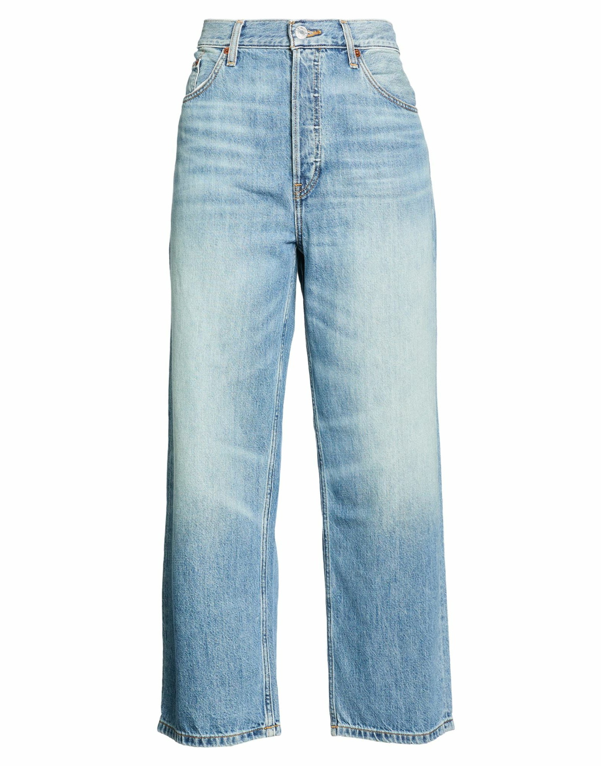 Re/done Womens Jeans in Blue