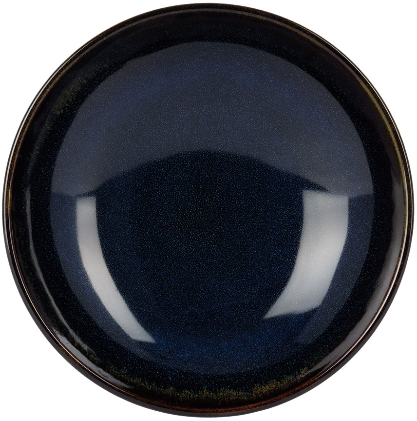 Jars Céramistes Navy Tourron Deep Soup Plate Set, 4 pcs