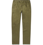 Massimo Alba - Stretch Cotton and Cashmere-Blend Trousers - Green