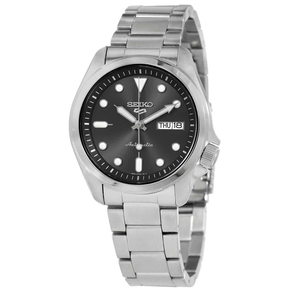 Seiko 5 Sports Automatic Grey Dial Mens Watch SRPE51K1