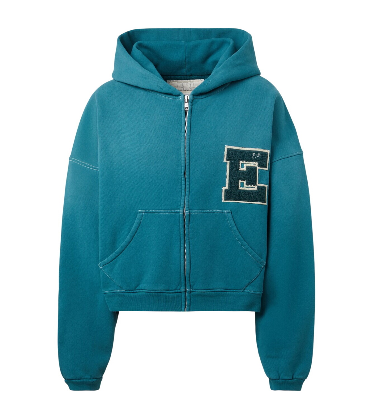 ERL Printed cotton-blend fleece hoodie ERL