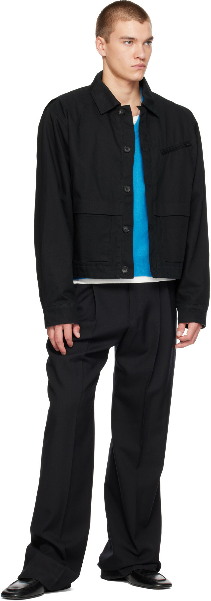 Entire Studios Black Hatch Jacket